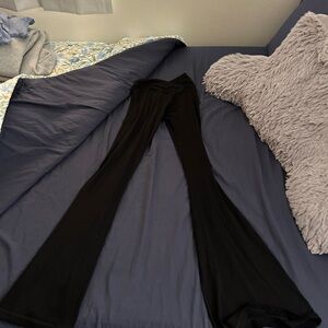 OFFLINE By Aerie Real Me Double Crossover Flare Legging Color: black BOTTOMS XS